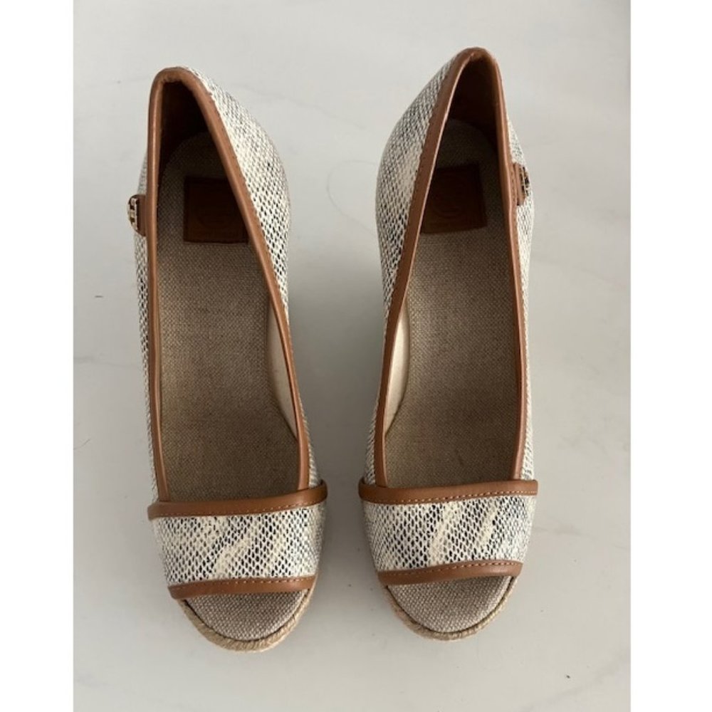 Tory Burch Sally Snake Print Wedge - image 2